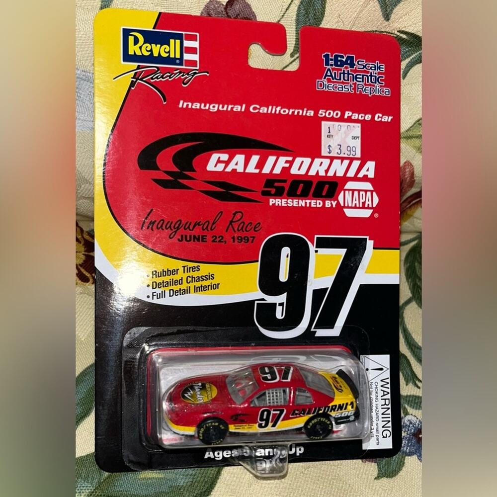 NIB! 1997 Revell Inaugural California 500 NAPA Pace Car 1/64 Monte Carlo